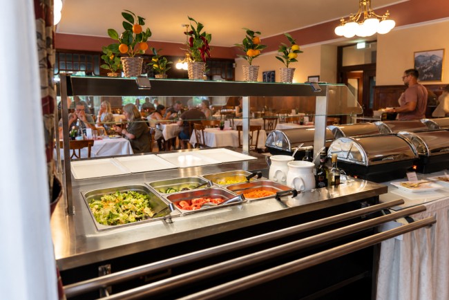 Salatbuffet zur Halbpension