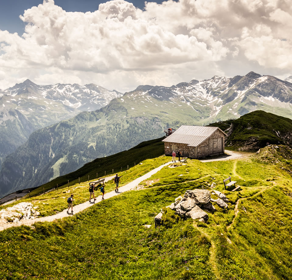 Wandern im Gasteinertal - Urlaub im Thermenhotel Krone © Gastein Tourismus GmbH