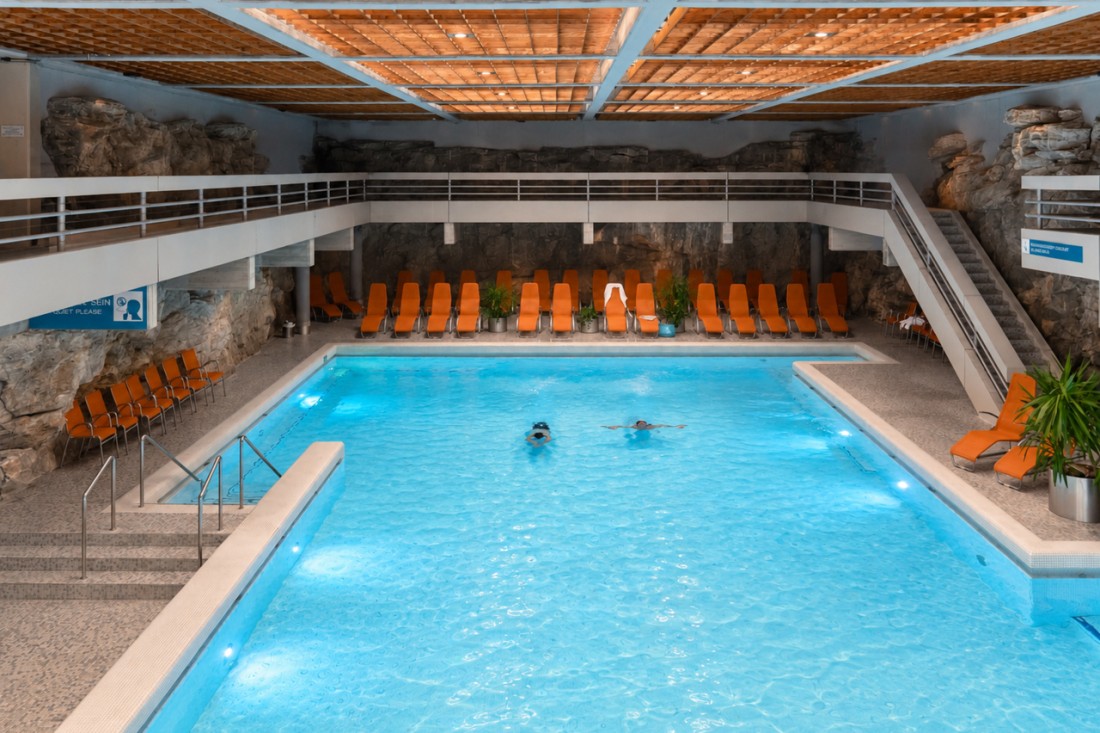 Einzigartige Architektur in der Felsentherme Bad Gastein