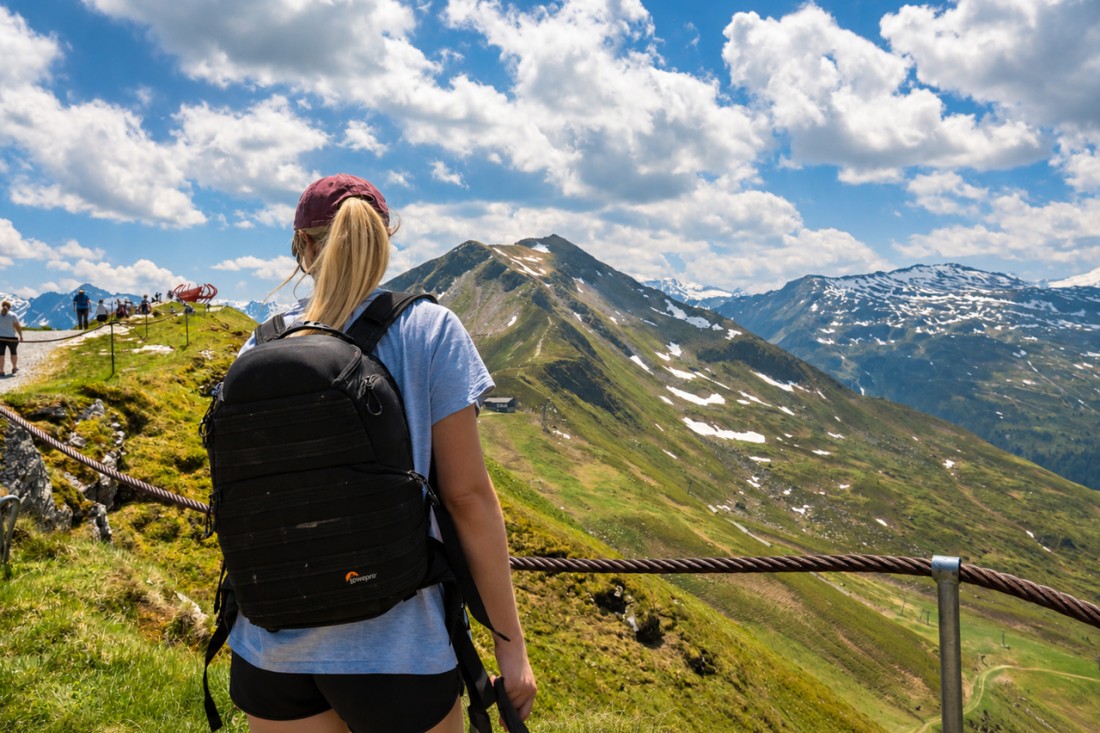 Grandiose Fernsicht beim Wandern im Gasteinertal