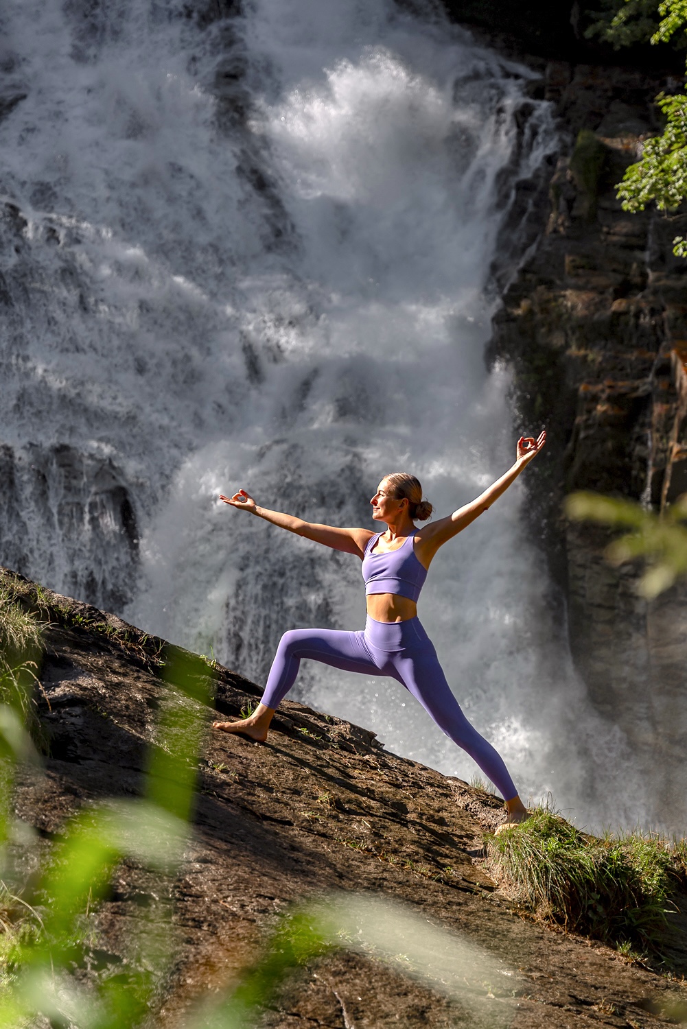 Yogalehrerin Larissa Skripka 